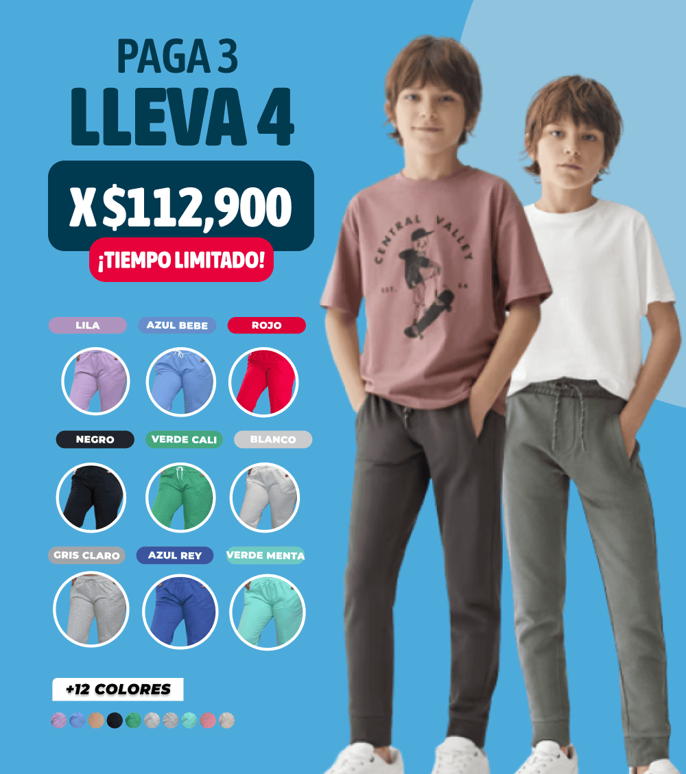 Jogger Para Niños: Diversión Y Frescura